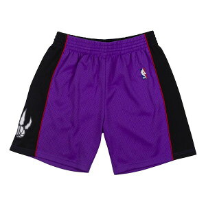 Mitchell & Ness ~b`F&lX Y Xj[J[ yMitchell & Ness NBA Swingman Shorts Toronto Raptors 1999-00 'Purple Black' SMSHCP19071-TRAPRBK99z TCY US_M_M
