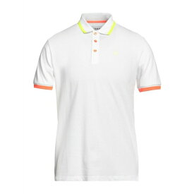 【送料無料】 ヴェルナ メンズ ポロシャツ トップス Polo shirts White