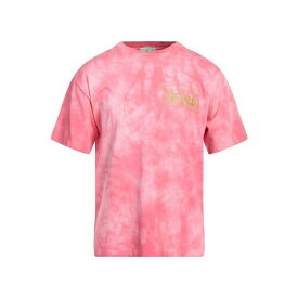 【送料無料】 アリーズ メンズ Tシャツ トップス T-shirts Pink