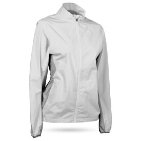 サンマウンテン レディース ジャケット＆ブルゾン アウター Sun Mountain Women's Monsoon Golf Jacket White