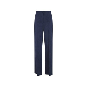 �Z�u���e�B ���f�B�[�X �J�W���A���p���c �{�g���X Pinstripe-pattern straight-leg trousers Blue