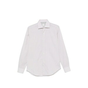 �C���u���e�B �����Y �V���c �g�b�v�X Striped-pattern spread-collar shirt White