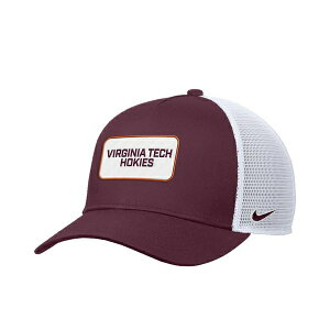 �i�C�L �����Y �X�q �A�N�Z�T���[ Men's Maroon Virginia Tech Hokies 2025 On-Field Rise Trucker Performance Adjustable Hat Maroon
