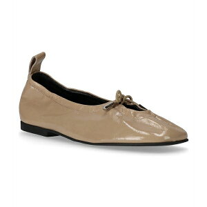 �A���n�X ���f�B�[�X �T���_�� �V���[�Y Rosalind Onix Beige Leather Ballet Flats No Color