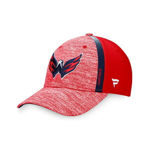 �t�@�i�e�B�N�X �����Y �X�q �A�N�Z�T���[ Men's Red Washington Capitals Defender Flex Hat Red