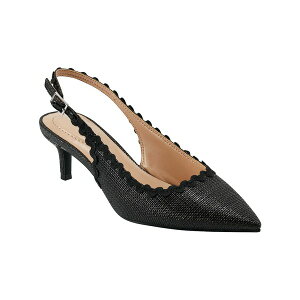�o���h���[�m ���f�B�[�X �q�[�� �V���[�Y Women's Albas Kitten Heel Slingback Pumps Black