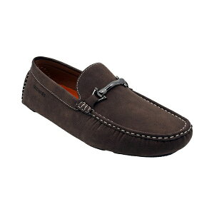 �A�J�f�~�N�X �����Y �X���b�|���E���[�t�@�[ �V���[�Y Men's Weston Slip On Buckle Loafers Brown