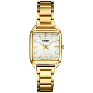 セイコー レディース 腕時計 アクセサリー Women's Essentials Gold-Tone Stainless Steel Bracelet Watch 26mm Silver