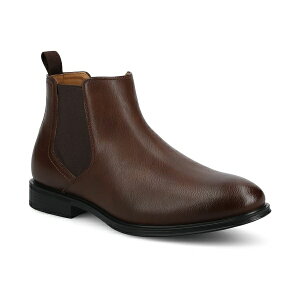 @Z Jpj[ Y u[c V[Y Men's Josiah Pull On Comfort Chelsea Boots Mahogany