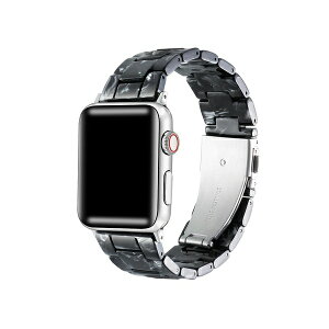|bV ebN fB[X rv ANZT[ Claire Resin Band for Apple Watch 40,41,42 mm Black