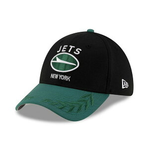 j[G Y Xq ANZT[ Men's Black/Green New York Jets 2025 NFL Draft 39THIRTY Flex Hat Black, Green