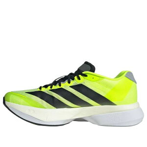 adidas �A�f�B�_�X �����Y �X�j�[�J�[ �yadidas Adizero Boston 13 'Lucid Lemon Black' JS4933�z �T�C�Y US_M_14