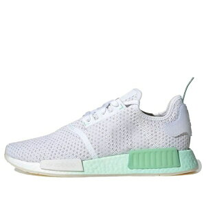 adidas �A�f�B�_�X �����Y �X�j�[�J�[ �yadidas NMD_R1 Knit 'White Blush Green' FV1737�z �T�C�Y US_10(28.0cm)