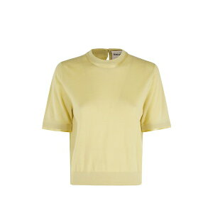 �Z�~�N�`���[�� ���f�B�[�X T�V���c �g�b�v�X Alma round-neck t-shirt Yellow