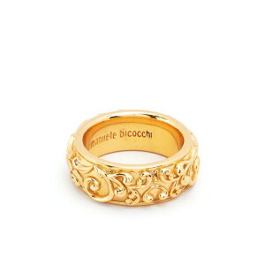 �G�}�j���G�� �r�R�b�L �����Y �����O �A�N�Z�T���[ Large gold arabesque band ring Gold