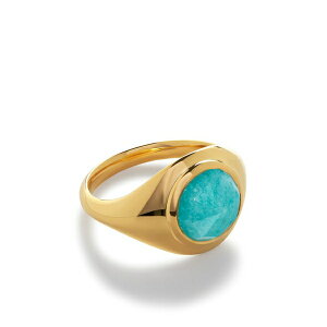 ���j�J���B�i�_�[ ���f�B�[�X �����O �A�N�Z�T���[ Eclipse amazonite signet ring Gold