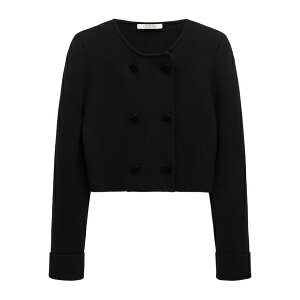 �h���V�[�V���[�}�b�n ���f�B�[�X �W���P�b�g���u���]�� �A�E�^�[ Sharp ambition double-breasted jacket Black