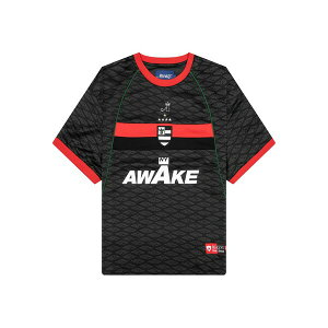 �A�E�F�C�N�j���[���[�N �����Y T�V���c �g�b�v�X Crest-patterned jersey t-shirt Black