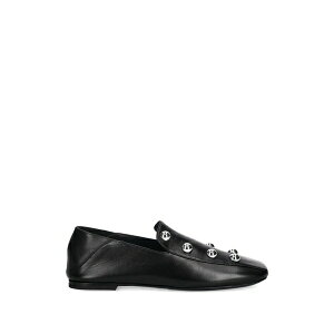 �C�� ���f�B�[�X �X���b�|���E���[�t�@�[ �V���[�Y Stud-embellished loafers Black