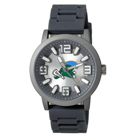 ジャーディン メンズ 腕時計 アクセサリー Tulane Green Wave Enigma Silicone Strap Watch Black