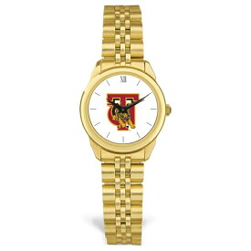 ジャーディン レディース 腕時計 アクセサリー Tuskegee Golden Tigers Women's Logo Medallion Rolled Link Bracelet Wristwatch -