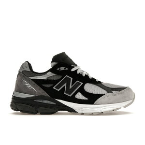 New Balance �j���[�o�����X �����Y �X�j�[�J�[ �yNew Balance 990v3 MiUSA DTLR GR3YSCALE�z �T�C�Y US_7.5(25.5cm) Black/Grey