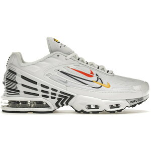 Nike �i�C�L �����Y �X�j�[�J�[ �yNike Air Max Plus 3 Multi-Swoosh White�z �T�C�Y US_7(25.0cm) White/Multi-Color-Black-Neutral Grey