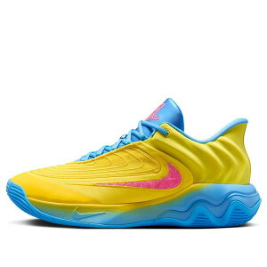 Nike �i�C�L �����Y �X�j�[�J�[ �yNike Giannis Immortality 4 EP 'Lightning University Blue Barely Volt Hyper Pink' FQ3681-700�z �T�C�Y US_8(26.0cm)