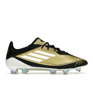 adidas �A�f�B�_�X �����Y �X�j�[�J�[ �yadidas F50 Elite FG Messi Triunfo Dorado�z �T�C�Y US_9(27.0cm) Gold Metallic/Footwear White/Grey