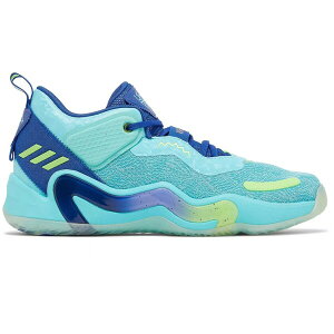 adidas �A�f�B�_�X �����Y �X�j�[�J�[ �yadidas D.O.N. Issue #3 Pulse Aqua�z �T�C�Y US_10.5(28.5cm) Pulse Aqua/Bold Blue/Bright Cyan