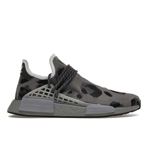 adidas �A�f�B�_�X �����Y �X�j�[�J�[ �yadidas NMD Hu Pharrell Animal Print Ash Grey�z �T�C�Y US_6(24.0cm) Ash/Mgh Solid Grey/Core Black