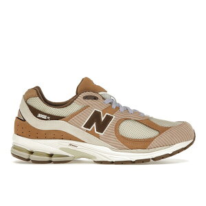 New Balance �j���[�o�����X �����Y �X�j�[�J�[ �yNew Balance 2002R SSENSE Exclusive Corduroy�z �T�C�Y US_9.5(27.5cm) Beige/Brown