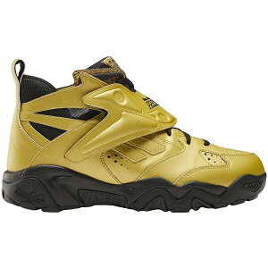 Reebok ���[�{�b�N �����Y �X�j�[�J�[ �yReebok Preseason 94 Mid Panini Gold Prizm�z �T�C�Y US_5.5(23.5cm) Gold Metallic/Core Black
