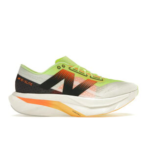 New Balance �j���[�o�����X �����Y �X�j�[�J�[ �yNew Balance FuelCell SuperComp Elite v4 White Bleached Lime Glo Hot Mango�z �T�C�Y US_7.5(25.5cm) White/Bleached Lime Glo/Hot Mango