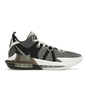 Nike �i�C�L �����Y �X�j�[�J�[ �yNike LeBron Witness 7 White Black Metallic Silver�z �T�C�Y US_10.5(28.5cm) White/Black/Metallic Silver
