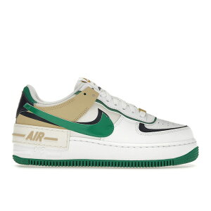 Nike iCL fB[X Xj[J[ yNike Air Force 1 Low Shadow White Malachite Sesame (Women's)z TCY US_6(23.0cm) White/Malachite/Sesame/Midnight Navy