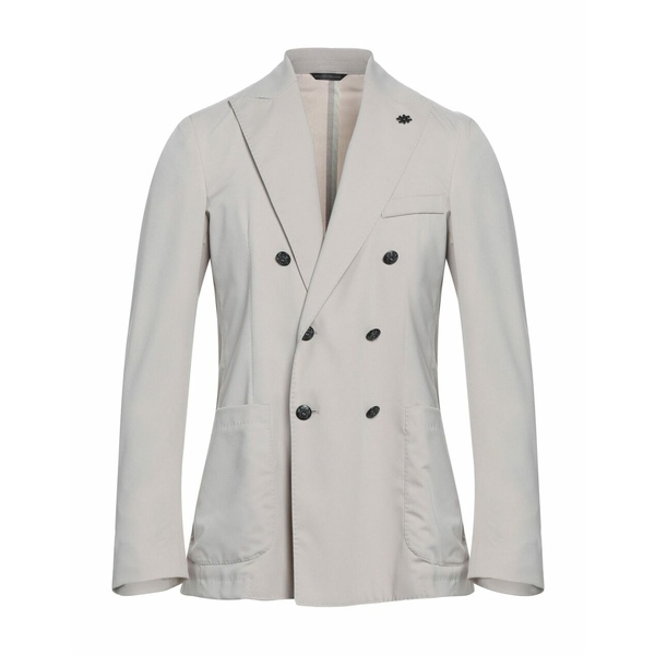 アレッサンドロ デラクア メンズ ジャケット＆ブルゾン grey アウター Suit jackets Light コート・ジャケット 