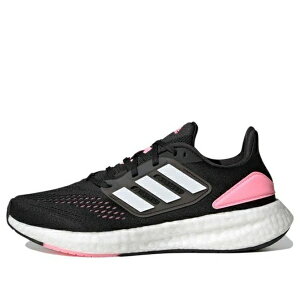 adidas アディダス レディース スニーカー Black/Pink/White 【(WMNS) adidas PureBoost 22 'Black Beam Pink' HQ1458】 サイズ US_7.5(24.5cm)