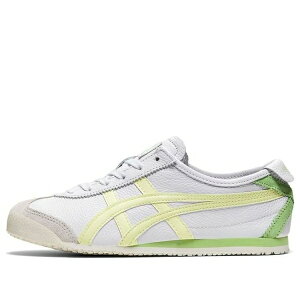 Onitsuka Tiger オニツカタイガー レディース スニーカー White / Huddle Yellow 【(WMNS) Onitsuka Tiger Mexico 66 'White Huddle Yellow' 1182A078-109】 サイズ US_6(23.0cm)