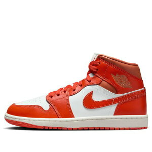 Air Jordan �W���[�_�� ���f�B�[�X �X�j�[�J�[ Summit White/Amber Brown/Cosmic Clay �y(WMNS) Air Jordan 1 Mid 'Cosmic Clay' BQ6472-108�z �T�C�Y US_8(25.0cm)