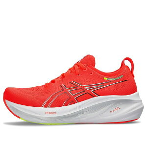 ASICS �A�V�b�N�X ���f�B�[�X �X�j�[�J�[ �y(WMNS) ASICS Gel-Nimbus 26 'Sunrise Red Silver' 1012B601-600�z �T�C�Y US_W_11.5