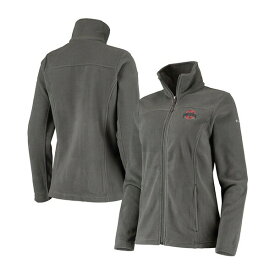 コロンビア レディース ジャケット＆ブルゾン アウター Women's Charcoal Ohio State Buckeyes Give Go Ii Fleece Full-Zip Jacket Charcoal