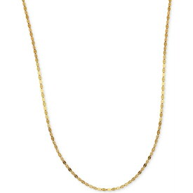 イタリアン ゴールド レディース ネックレス・チョーカー・ペンダントトップ アクセサリー 16" Polished Fancy Link Chain Necklace (1-1/2mm) in 14k Gold Gold