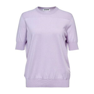 �W���E�T���_�[ ���f�B�[�X T�V���c �g�b�v�X Short-sleeve panelled top Purple