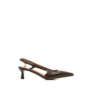 �}�[�W�� ���f�B�[�X �p���v�X �V���[�Y Pointed-toe slingback pumps Brown