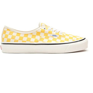 Vans �o���Y �����Y �X�j�[�J�[ �yVans Authentic 44 DX Anaheim Factory Yellow Checkerboard�z �T�C�Y US_9.5(27.5cm) OG Yellow/OG Checker