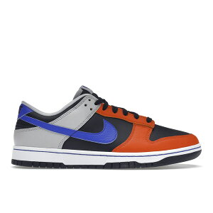 Nike �i�C�L �����Y �X�j�[�J�[ �yNike Dunk Low EMB NBA 75th Anniversary Knicks�z �T�C�Y US_10.5(28.5cm) Black/Racer Blue-Grey Fog-Orange