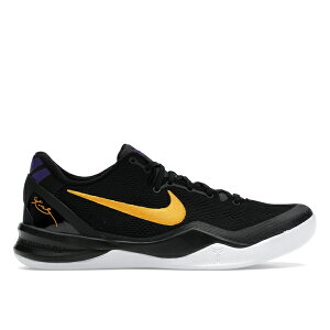 Nike �i�C�L �����Y �X�j�[�J�[ �yNike Kobe 8 Protro Lakers Away�z �T�C�Y US_M_4 Black/University Gold-White-Court Purple