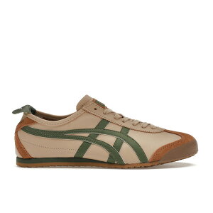 ASICS �A�V�b�N�X �����Y �X�j�[�J�[ �yOnitsuka Tiger Mexico 66 Beige Grass Green�z �T�C�Y US_5(23.0cm) Beige/Grass Green