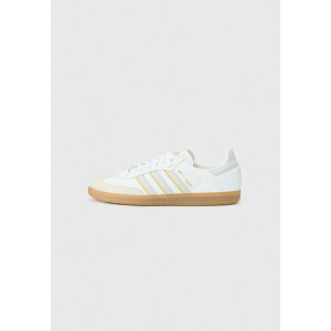 AfB_XIWiX fB[X tBbglX X|[c SAMBA LICENSED UNISEX - Indoor football boots - white/lgh solid grey/gum